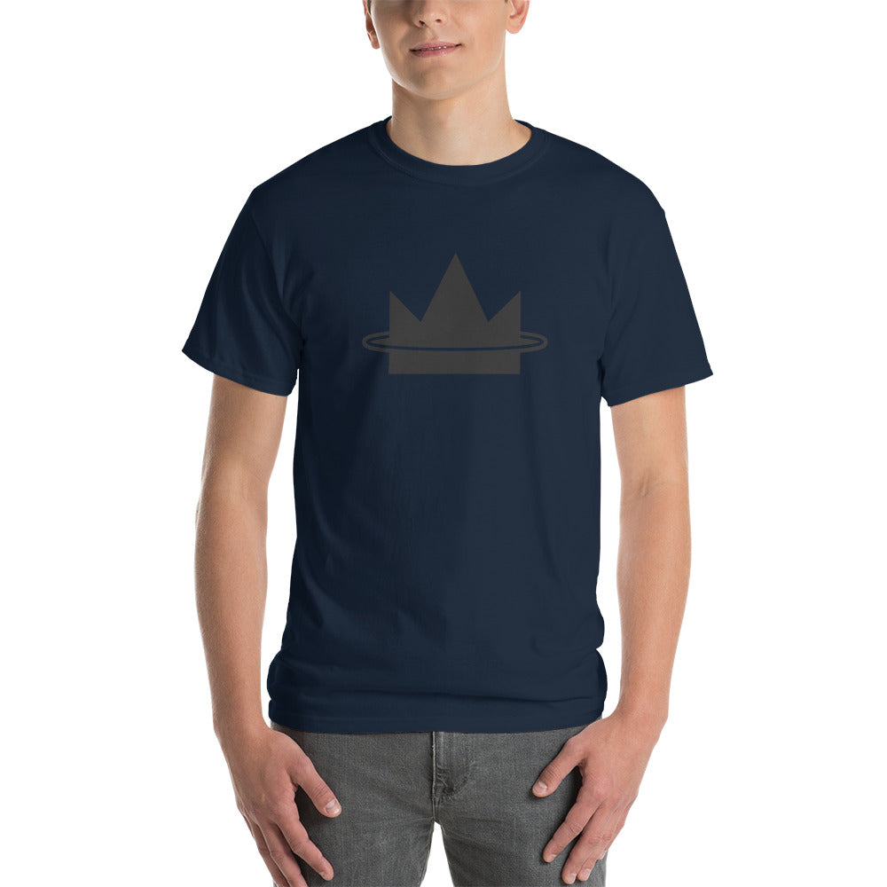 Men's Classic Black Darb Ellipse Crown Logo Short Sleeve T-Shirt